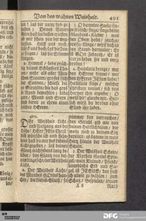 Von des wahren Weisheit.