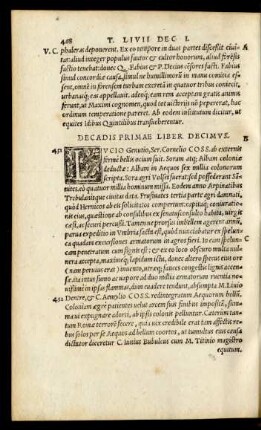 Decadis Primae Liber Decimus.