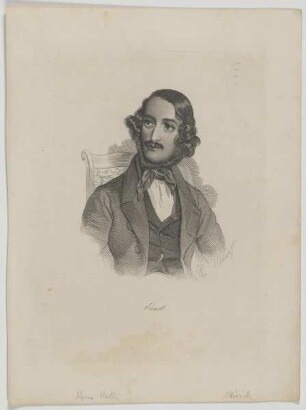 Bildnis des Heinrich Wilhelm Ernst