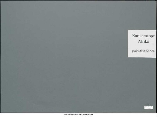 Südwestafrika : 1913 : Kartensammlung