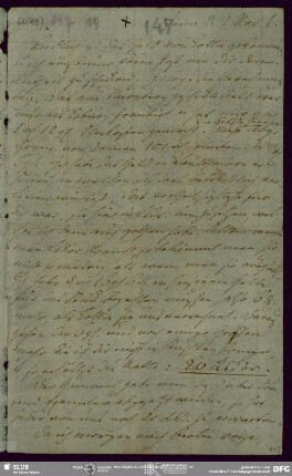 Eigenh. Brief von August Wilhelm von Schlegel an Ludwig Tieck, Jena, 02.11.1801