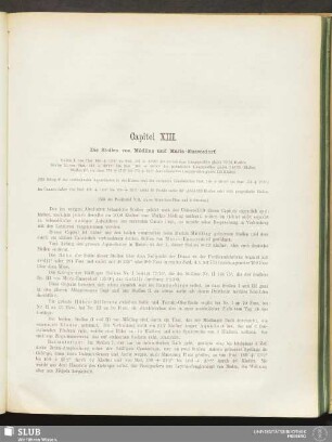Capitel XIII