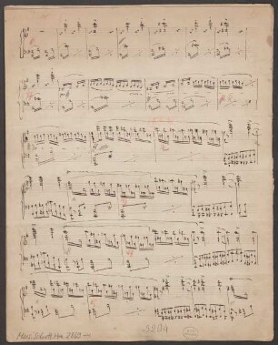 Guillaume Tell, pf, Excerpts, Arr - BSB Mus.Schott.Ha 2869-4 : [without title]