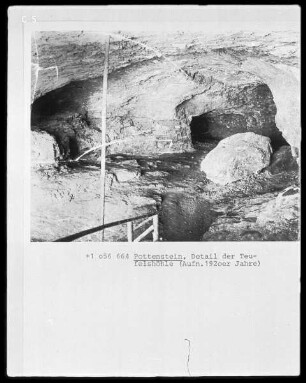 Die Teufelshöhle bei Pottenstein, Inneres