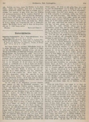 917-921 Unterrichtswesen