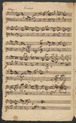 Stücke für Tasteninstrument; cemb; b-Moll; EngK 46