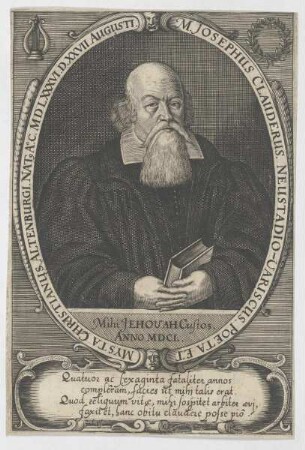 Bildnis des Josephus Clauderus