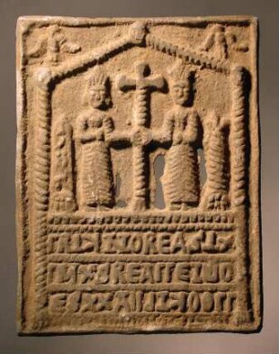 Reliefplatte (pseudo-byzantinische Ikone)