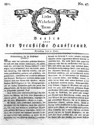Nr. 47., 13. Juni 1810