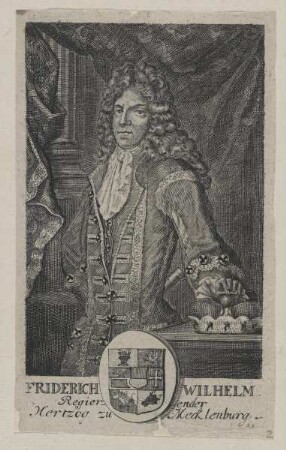 Bildnis des Friderich Wilhelm