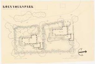 Volkspark, Köln: Bauabschnitt III-2 1:200