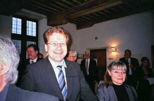 Schloss Reinbek: Festsaal: Neujahrsempfang des Landes Schleswig-Holstein: Festsaal: Martin Habersaat, Landtagsabgeordneter der Sozialdemokratischen Partei Deutschlands (SPD), 13. Januar 2010