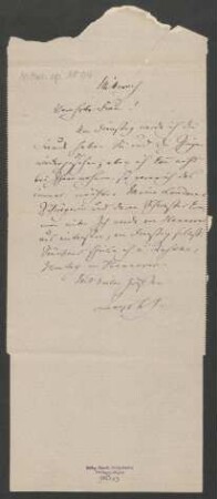 Brief an Antonie Haller : 09.11.1898