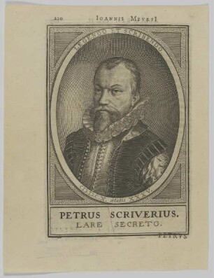 Bildnis des Petrus Scriverius