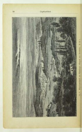 Hügellandschaft aus Thüringen (Gegend von Arnstadt)