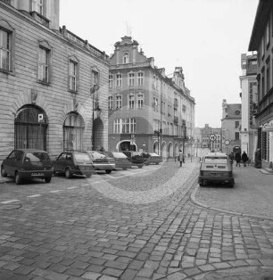 Straßenansicht ul. Paderewskiego Posen