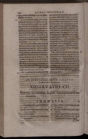 De Sententia Super Exceptionibus Dilatoriis.