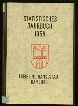 1958: Statistisches Jahrbuch