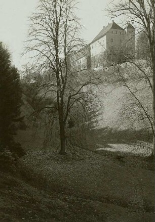 Meißen-Siebeneichen. Schloss Siebeneichen. Ansicht von Südsüdost
