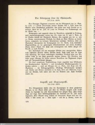 Angriffe und Gegenangriffe