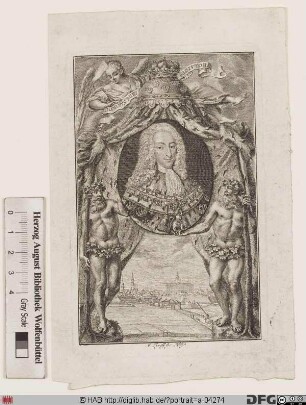 Bildnis Friedrich (Frederik) V., König von Dänemark und Norwegen, Herzog von Schleswig und Holstein (reg. 1746-66)