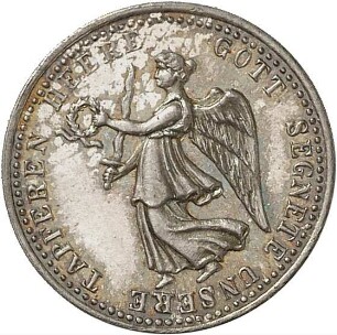 Kube, Rudolf: Siegesmedaille (Siegespfennig) 1914 Lagarde