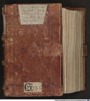 Udalrici de Landau magistri Wiennensis in artibus, prioris Tegerns. sermones de tempore et de Sanctis - BSB Clm 18856