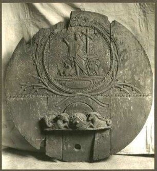 Hist. Museum: Faßboden mit St. Philippus