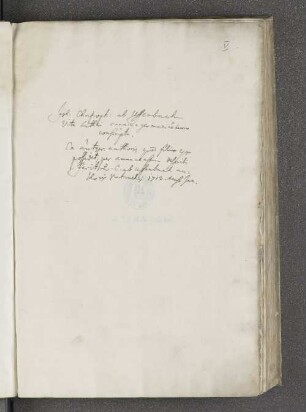 [Anmerkung von Zacharias Konrad von Uffenbach]