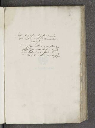 [Anmerkung von Zacharias Konrad von Uffenbach]