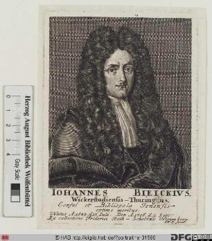 Bildnis Johann Bielcke