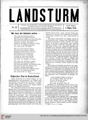 Hefte 22-24, März 1916