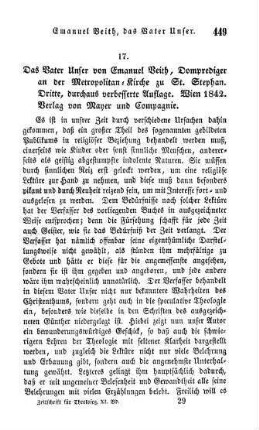 449-450 "Das Vater Unser" von Emanuel Veith