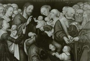 Christus segnet die Kinder