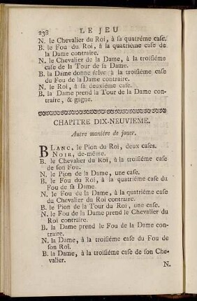 Chapitre Dix-Neuvieme