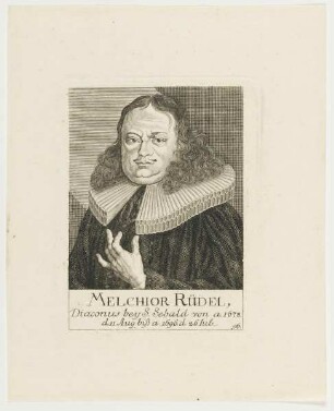 Bildnis des Melchior Rüdel