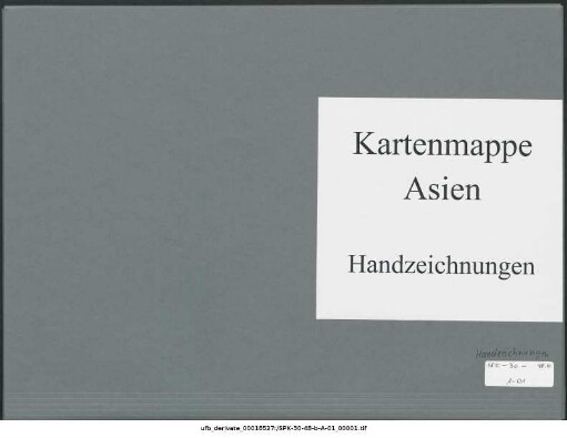 Indochina, Ober-Burma, Siam, Kochinchina, Annam : Handzeichnungen : Kartensammlung