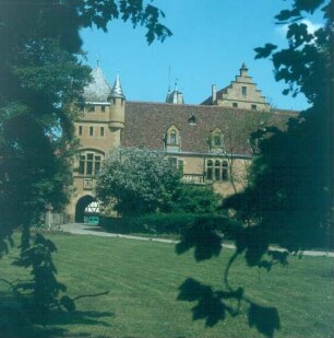 Jagsthausen. Götzenburg (Altes Schloß), Geburtsstätte des Götz
