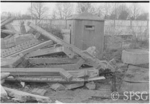 Mauerfall, Potsdam, Babelsberg, Grenzanlage.