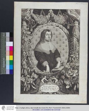 Anne D'Avtriche Royne Regente De France Et De Navarre