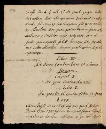 433-473, Caput I.: De jure contractuum