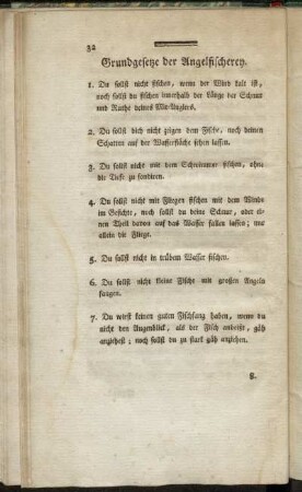 Grundgesetze der Angelfischerey.