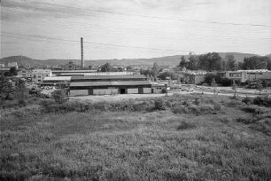 Gewerbegebiet zwischen Killisfeldstraße und Autobahn bei Karlsruhe-Durlach