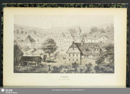 Zillbach im Jahre 1878