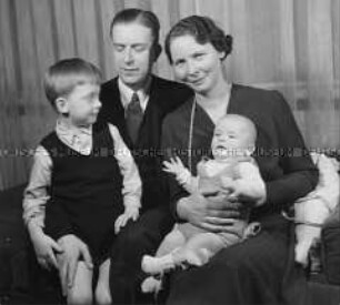 Hans Globke und seine Familie