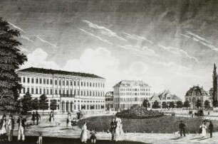 Postgebäude am Augustusplatz