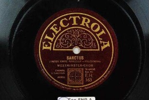 Sanctus : ("Missa Papae Marcelli") / (Palestrina)