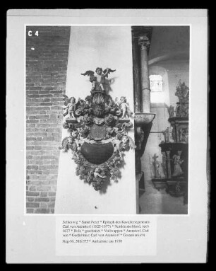 Epitaph des Kavalleriegenerals Carl von Arenstorf (1625-1677)