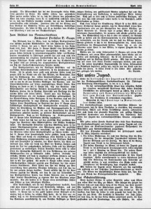 Für unsere Jugend / Mm.