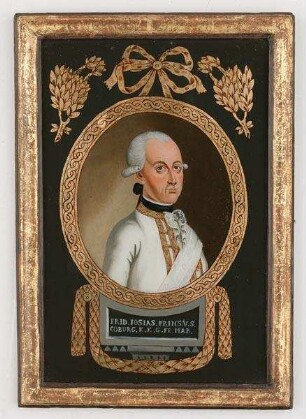 Porträt Friedrich Josias Herzog von Sachsen-Coburg-Saalfeld (1737-1815)